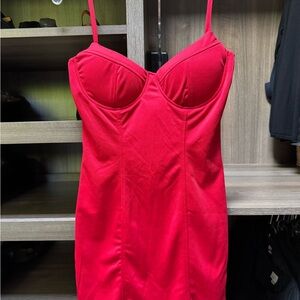 Saint Genie Red Strappy Dress
